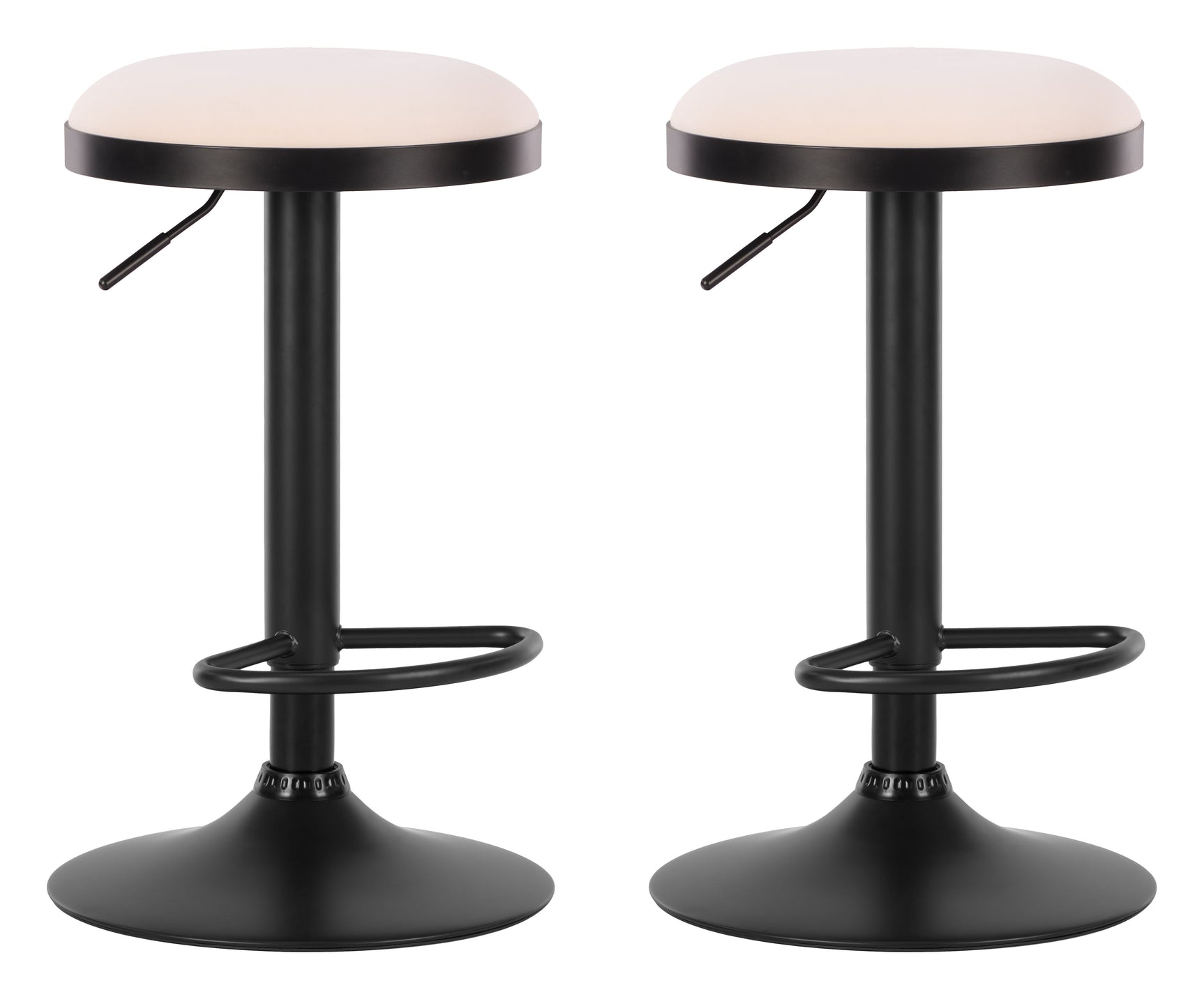 Rosco White Barstool (Set of 2)
