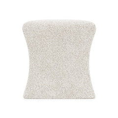 Roscoe Ivory Ottoman Without Nails - Ornate Home