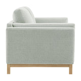 Roscoe Mist 63 inch Fabric Loveseat - Ornate Home