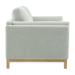 Roscoe Mist 63 inch Fabric Loveseat - Ornate Home