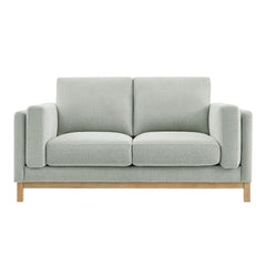 Roscoe Mist 63 inch Fabric Loveseat - Ornate Home