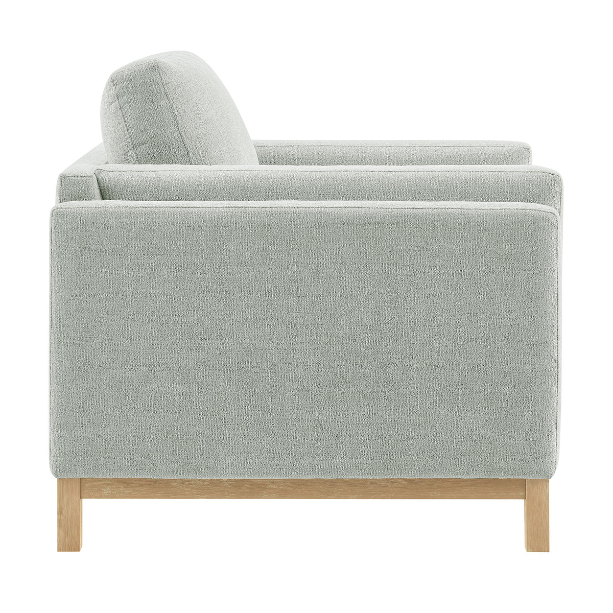 Roscoe Mist Fabric Armchair - Ornate Home