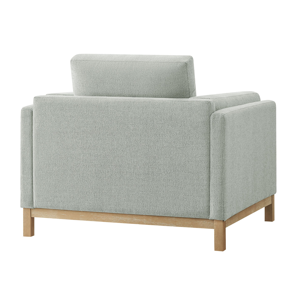 Roscoe Mist Fabric Armchair - Ornate Home