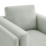 Roscoe Mist Fabric Armchair - Ornate Home