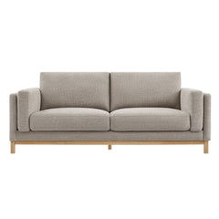 Roscoe Pewter 81 inch Fabric Sofa - Ornate Home