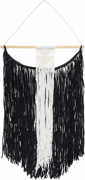Rosebank Boho Black and White Wall Hanging - Clearance - Ornate Home
