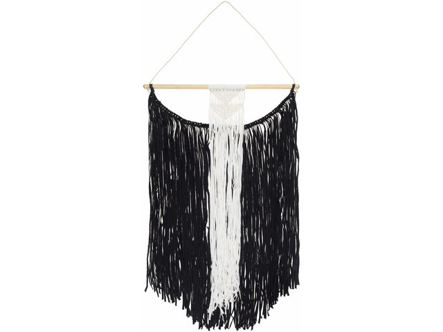 Rosebank Boho Black and White Wall Hanging - Ornate Home