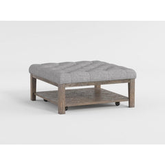 Roseboro Wire Brushed Dark Gray Cocktail Table - Ornate Home