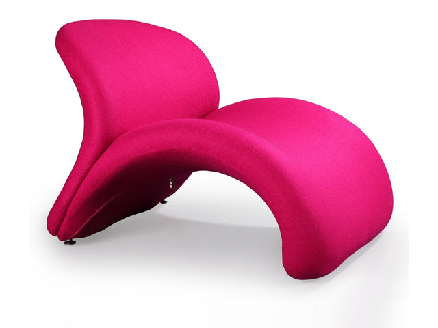 Rosebud Accent Chair in Fuchsia - Ornate Home