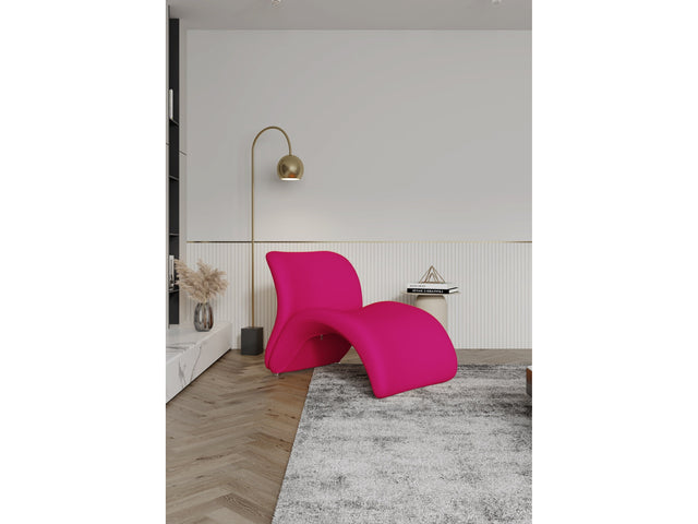 Rosebud Accent Chair in Fuchsia (set of 2) - Ornate Home