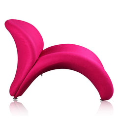Rosebud Accent Chair in Fuchsia (set of 2) - Ornate Home