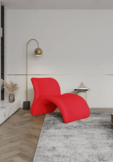 Rosebud Accent Chair in Red - Ornate Home