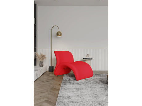 Rosebud Accent Chair in Red (set of 2) - Ornate Home