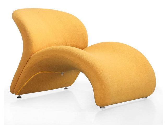 Rosebud Accent Chair in Yellow - Ornate Home