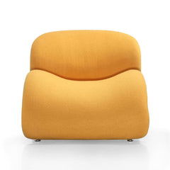 Rosebud Accent Chair in Yellow - Ornate Home
