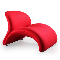 Rosebud Multi Colored Accent Chair in Red, Fuchsia Pink and Yellow (set of 3) - Ornate Home