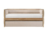 Roseburg Wire Brushed Natural / Beige Daybed with Trundle - Ornate Home
