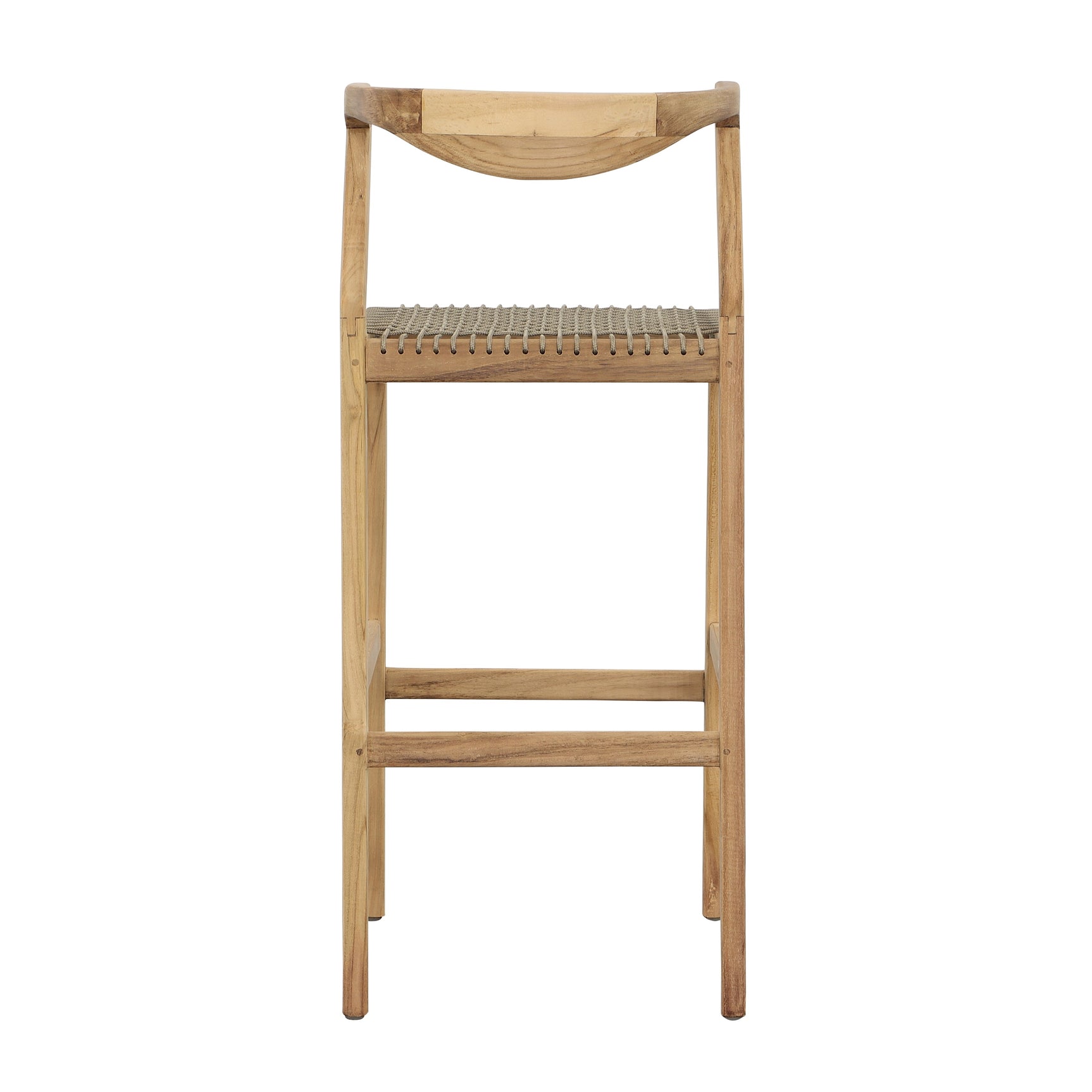 Rosel Natural/Taupe Outdoor Barstool - Ornate Home