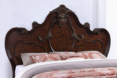 Roselli Dark Cherry 4 Pc. Queen Bedroom Set - Ornate Home