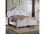 Roselli White Queen Bed - Ornate Home