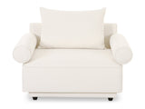 Rosello White Armchair - Ornate Home