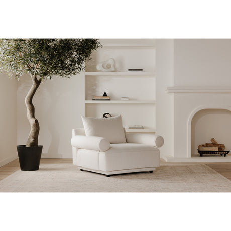 Rosello White Armchair - Ornate Home