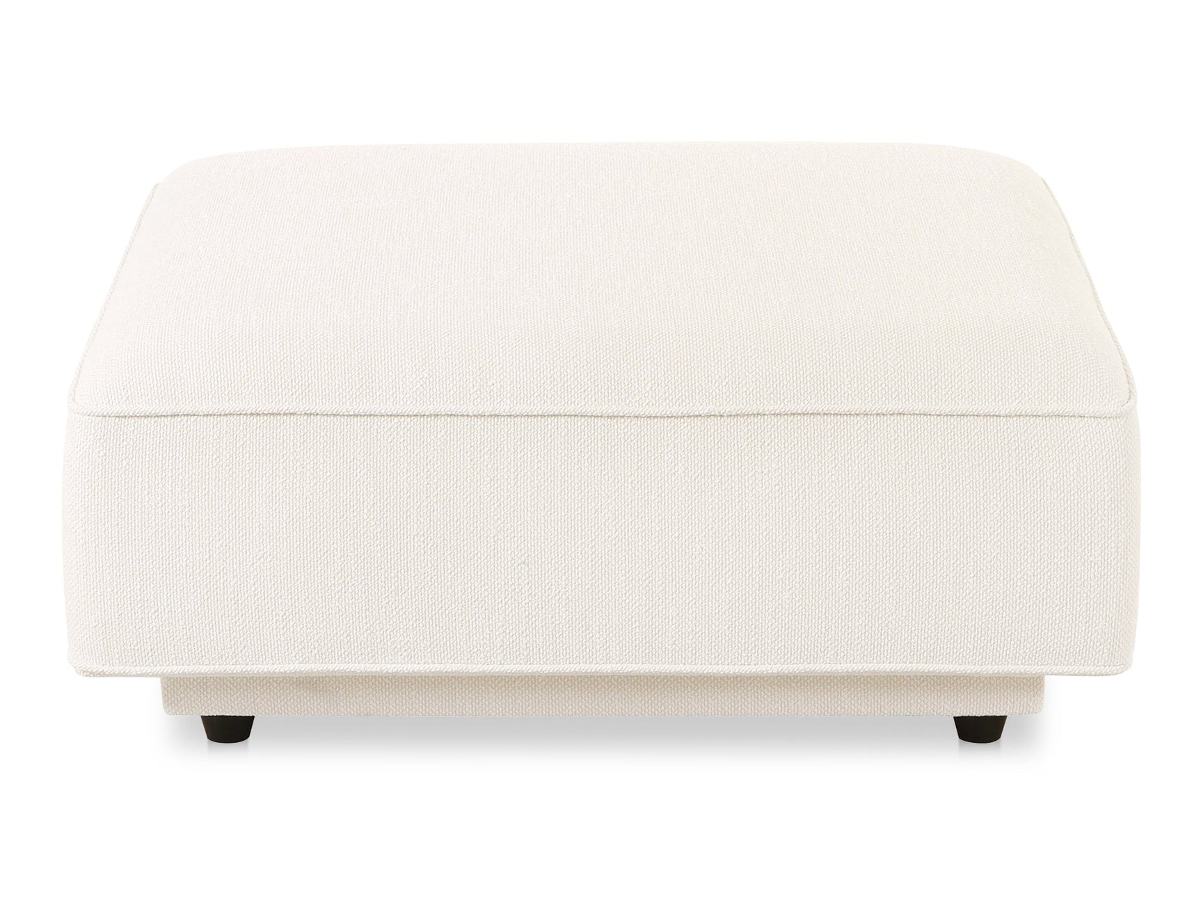Rosello White Ottoman - Ornate Home