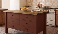 Rosemary Red Kitchen Island - Ornate Home