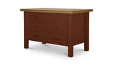 Rosemary Red Kitchen Island - Ornate Home