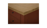 Rosemary Red Kitchen Island - Ornate Home