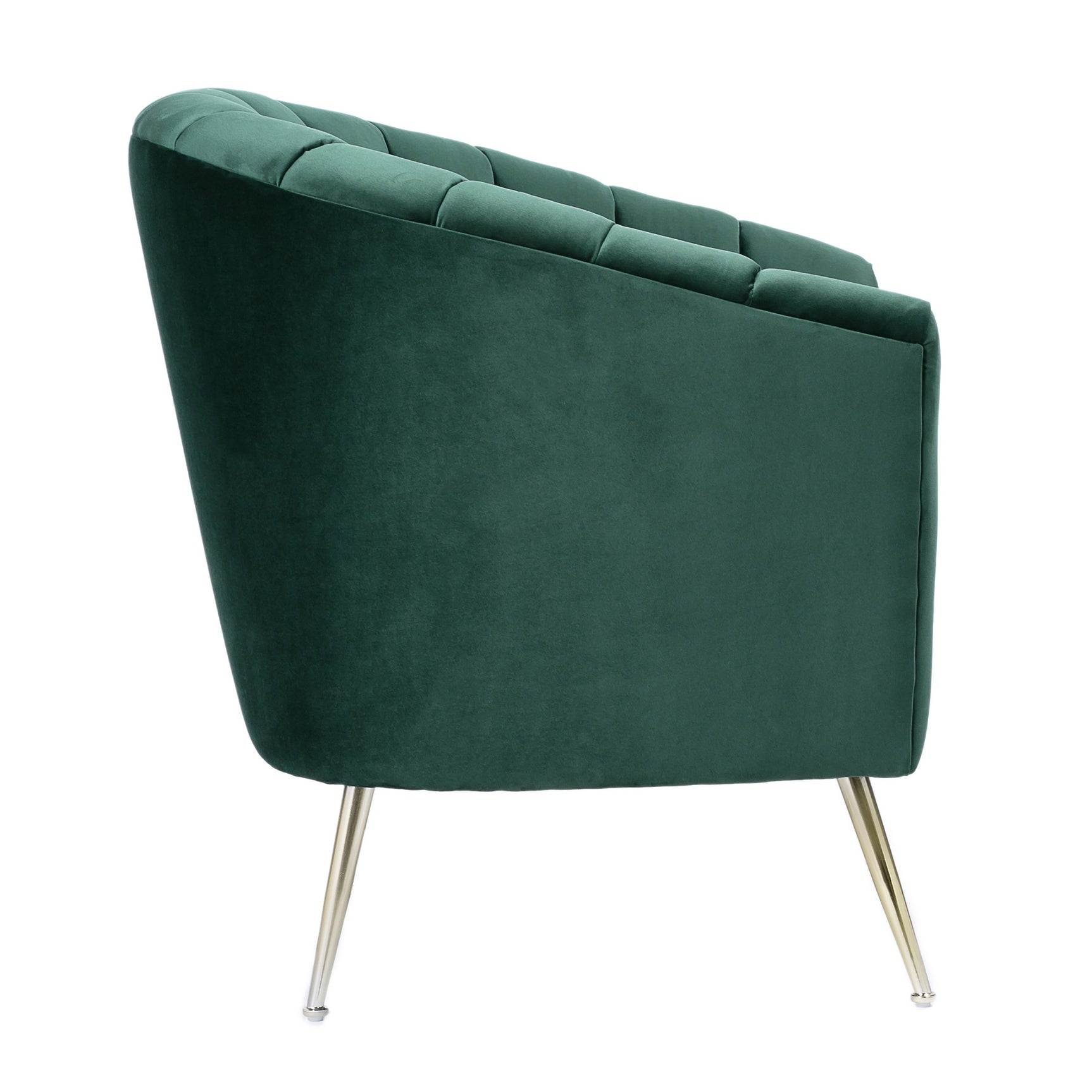 Rosemont Accent Chair in Green and Gold (set of 2) - Ornate Home
