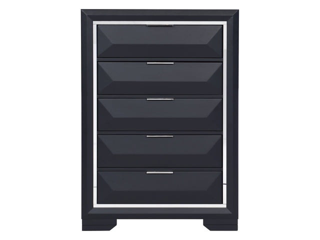 Rosemont Midnight Blue Chest - Ornate Home