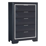 Rosemont Midnight Blue Chest - Ornate Home