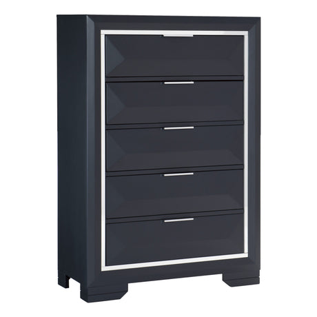 Rosemont Midnight Blue Chest - Ornate Home
