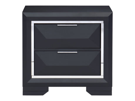Rosemont Midnight Blue Nightstand - Ornate Home