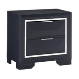 Rosemont Midnight Blue Nightstand - Ornate Home