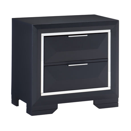 Rosemont Midnight Blue Nightstand - Ornate Home