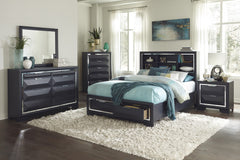 Rosemont Midnight Blue Nightstand - Ornate Home