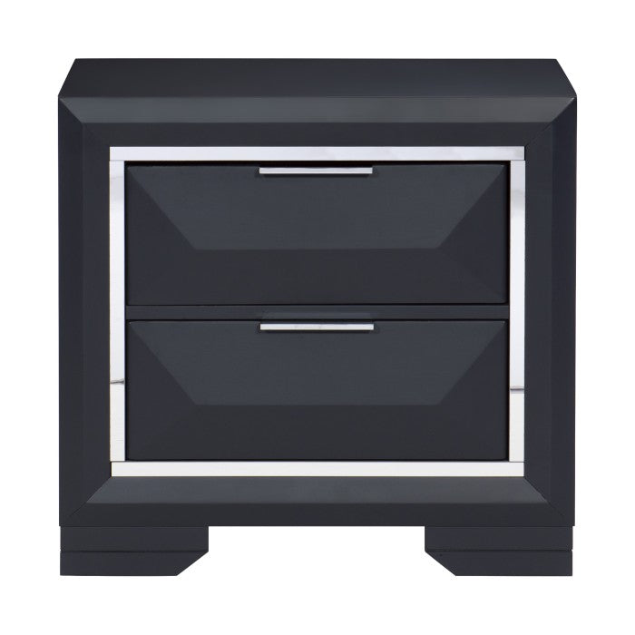 Rosemont Midnight Blue Nightstand - Ornate Home