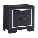 Rosemont Midnight Blue Nightstand - Ornate Home