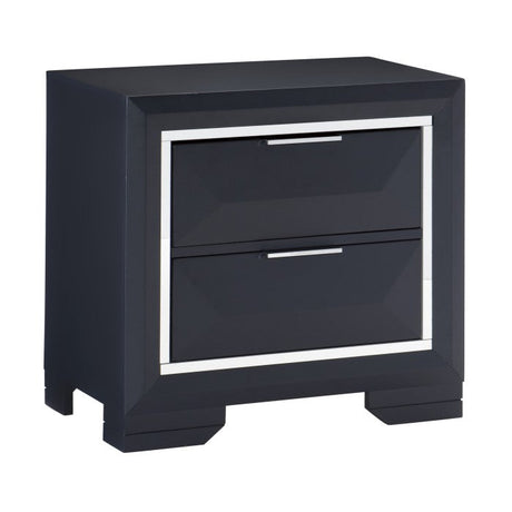 Rosemont Midnight Blue Nightstand - Ornate Home
