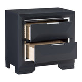 Rosemont Midnight Blue Nightstand - Ornate Home
