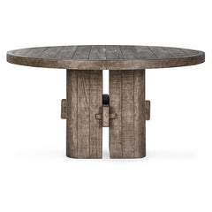 Rosemount Aged Brown Round Dining Table - Ornate Home