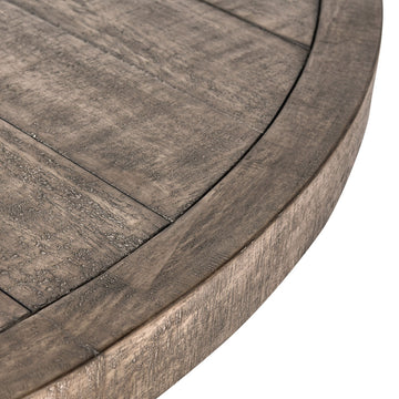Rosemount Aged Brown Round Dining Table - Ornate Home