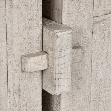 Rosemount Whitewash Round Dining Table - Ornate Home