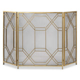 Rosen Gold Fireplace Screen - Ornate Home