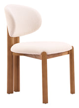 Rosetta Beige & Walnut Dining Chair (Set of 2)