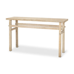 Rosie Blonde 54" Wood Console Table