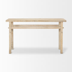 Rosie Blonde 54" Wood Console Table