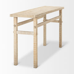Rosie Blonde 54" Wood Console Table